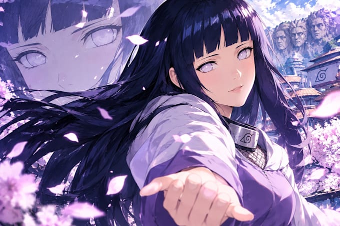 draw custom anime art, anime character, and digital art