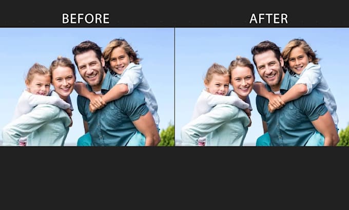 fix blurry photos and restore damaged images