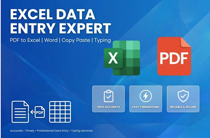 do accurate data entry and typing work