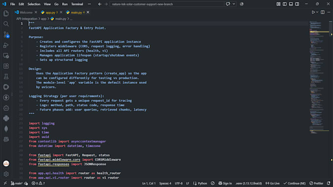 develop and debug python scripts and applications
