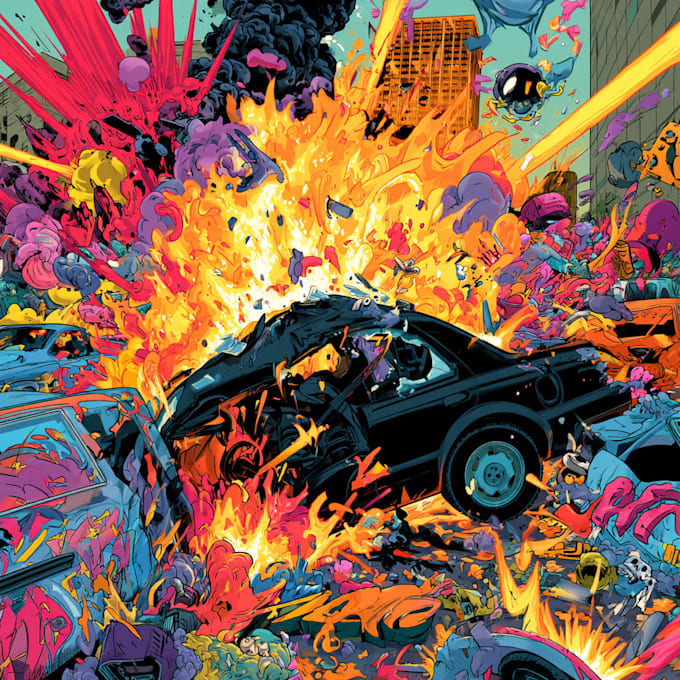 comic book comic illustration comic strip
