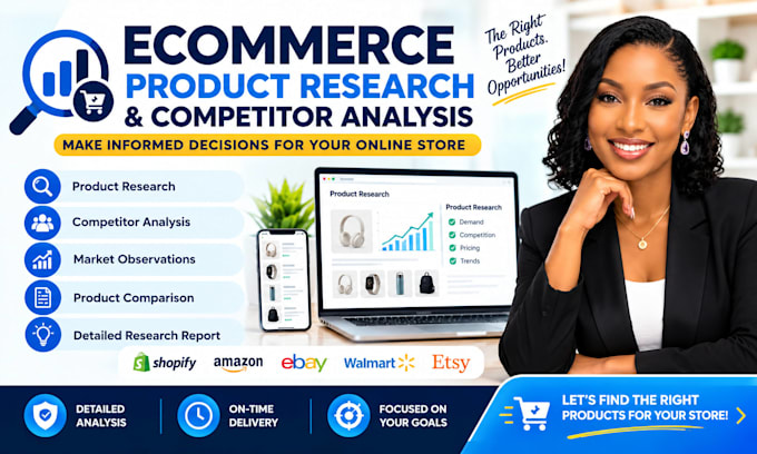 do ecommerce product research and competitor analysis