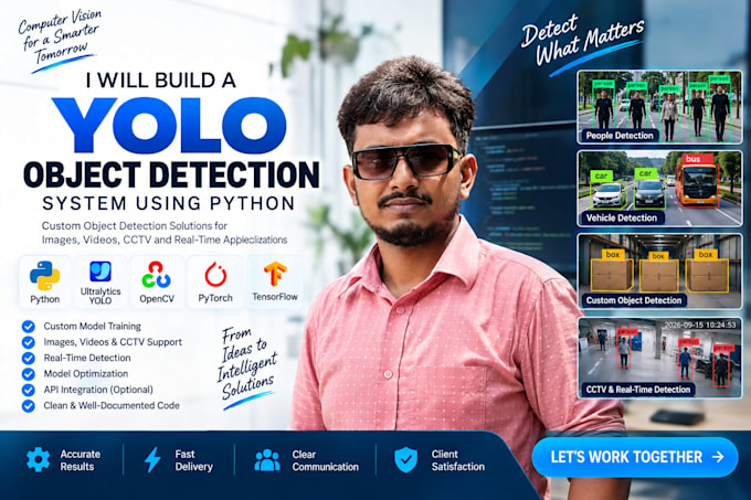 build a yolo object detection system using python