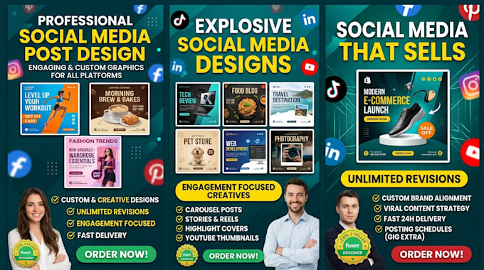 design creative posts for your business