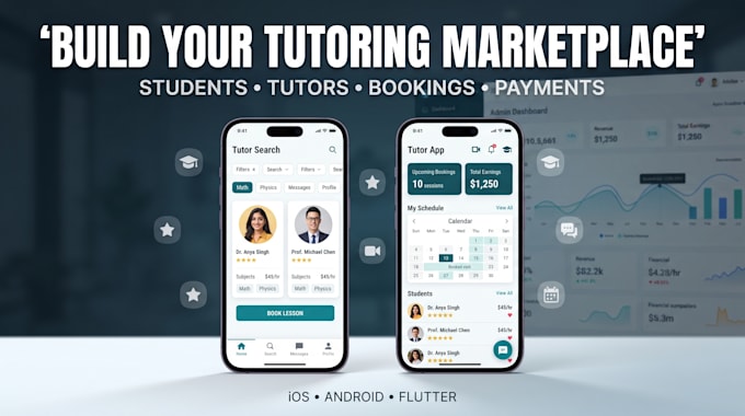 build an education tutoring marketplace app for students and tutors