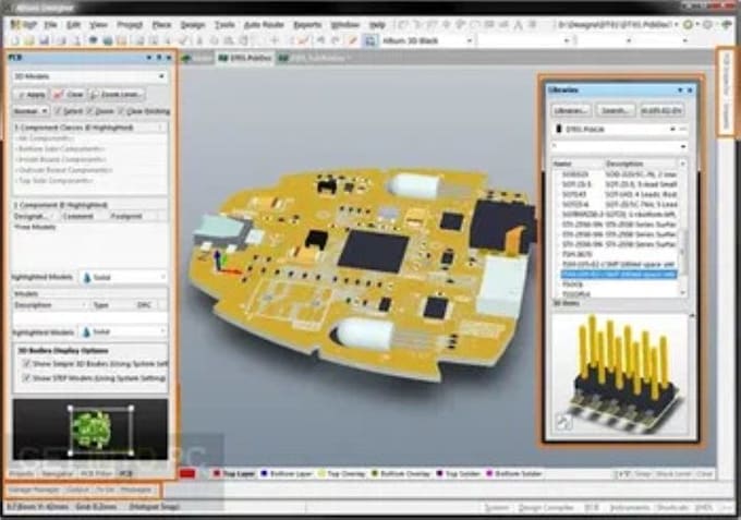 design custom pcb circuit design, schematic, pcb layout and gerber files