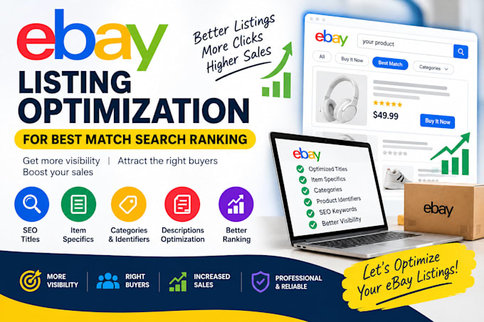 optimize ebay listings for best match search ranking