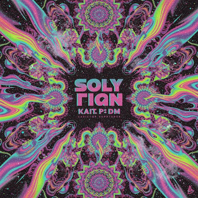 create professional psychedelic poster designs