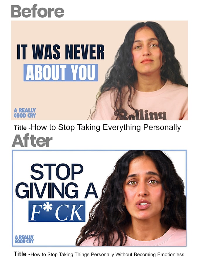 high CTR customized youtube thumbnails