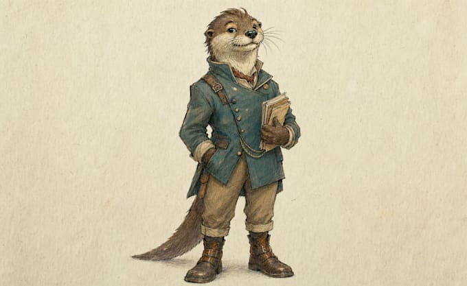 design a unique cartoon character or mascot