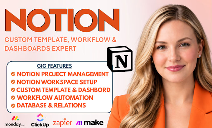 setup notion template, notion workspace, notion website notion dashboard, n8n