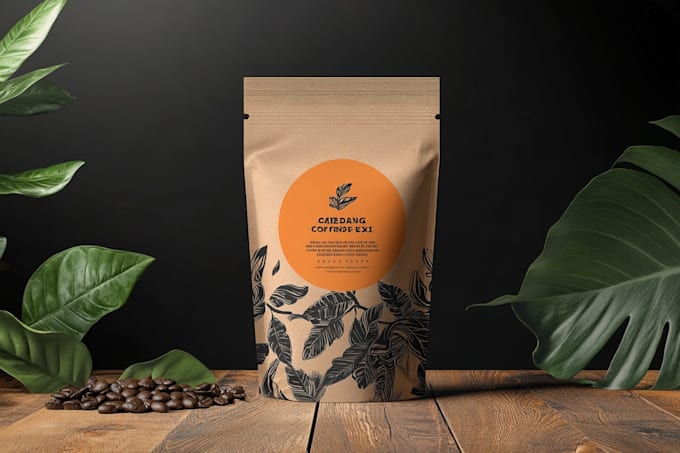 do product packaging and beverage can label design