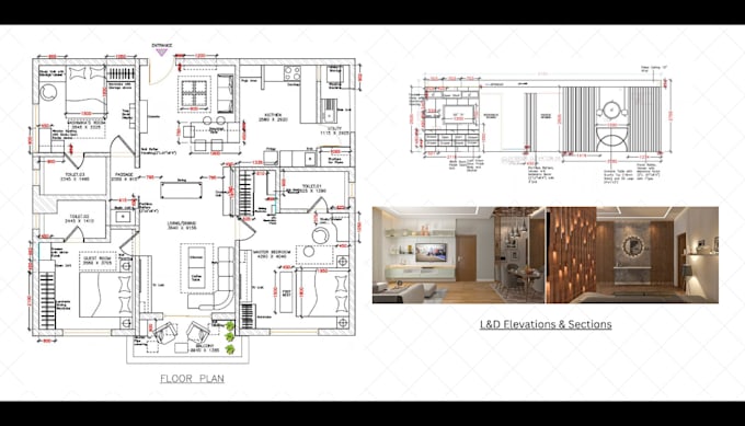 professionally draft and design your residential space
