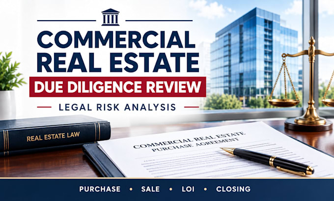 review commercial real estate documents for legal risks