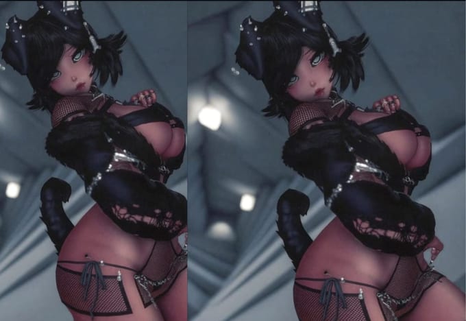 design vrchat avatar furry avatar vr character vrc avatar nsfw 3d model toggles