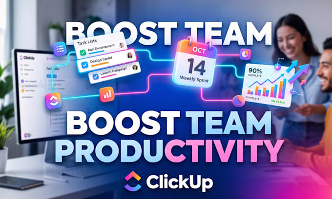 be your clickup admin to setup clickup, customise clickup, automate clickup