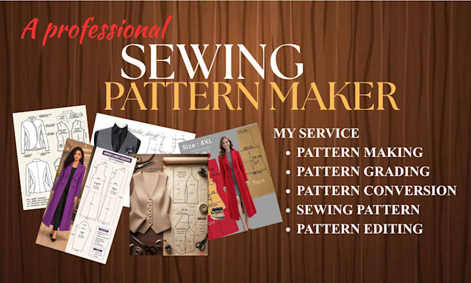create professional sewing patterns and PDF sewing patterns