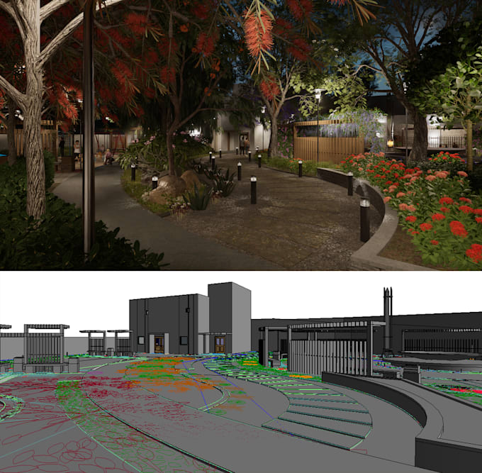 create renders and environment for your 3d revit model