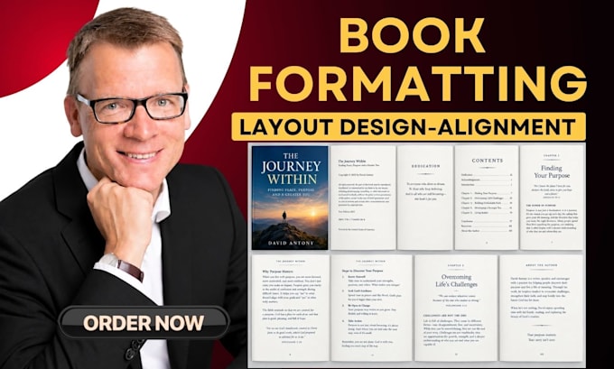 do book formatting, kindle formatting for amazon kdp, interior layout design