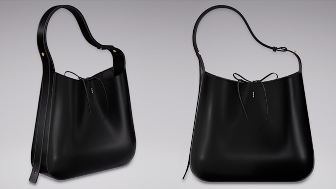 create realistic 3d bag design handbag modeling product rendering