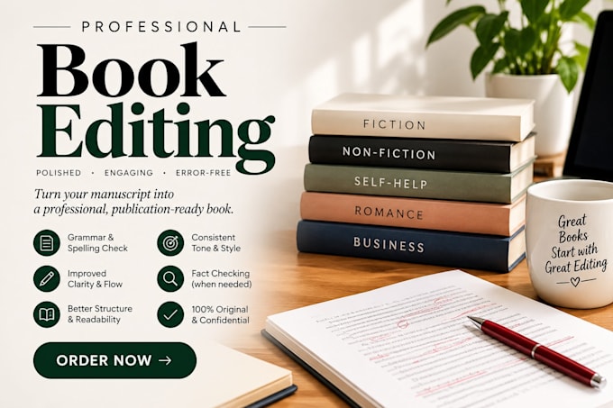 professionally edit and critique your book