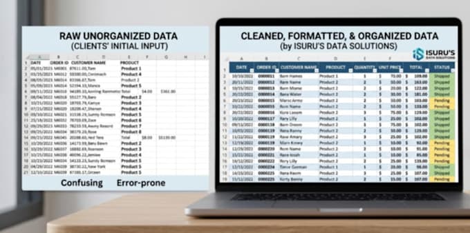do professional data entry, web research and excel data entry
