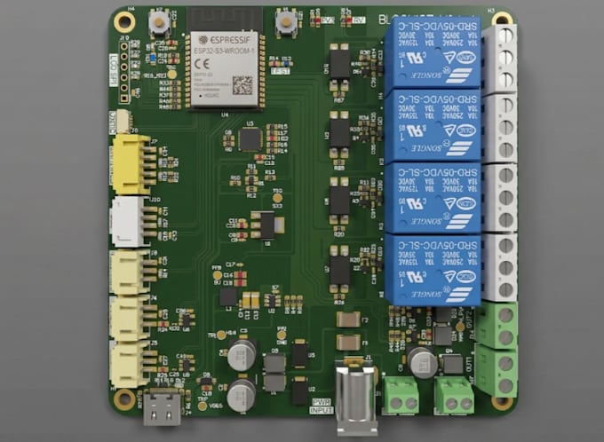 design pcb and write firmware for your electronics project
