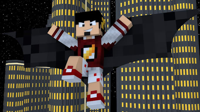 make custom minecraft 3d model skin in blockbench with animation, addon plugin