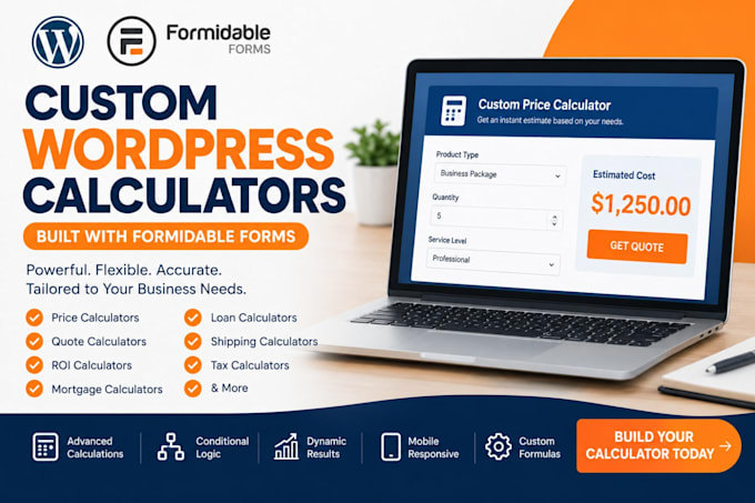 build custom wordpress calculators with formidable forms