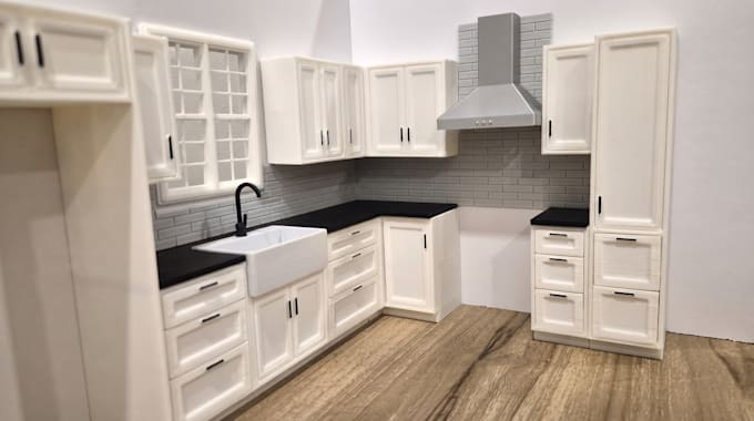 design custom kitchen cabinets in mozaik  with cnc ready files