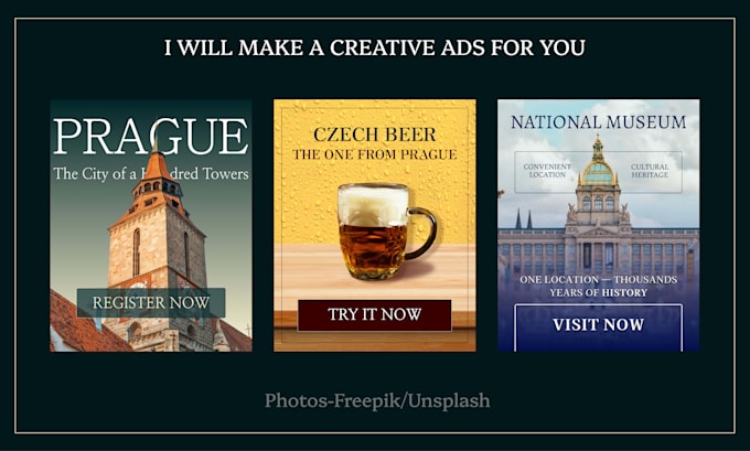 design for you static marketing ad