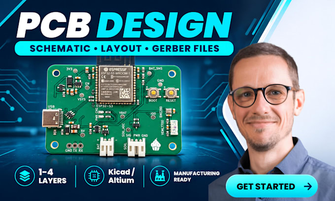design pcb schematic pcb layout reverse engineering schematics circuit easyeda