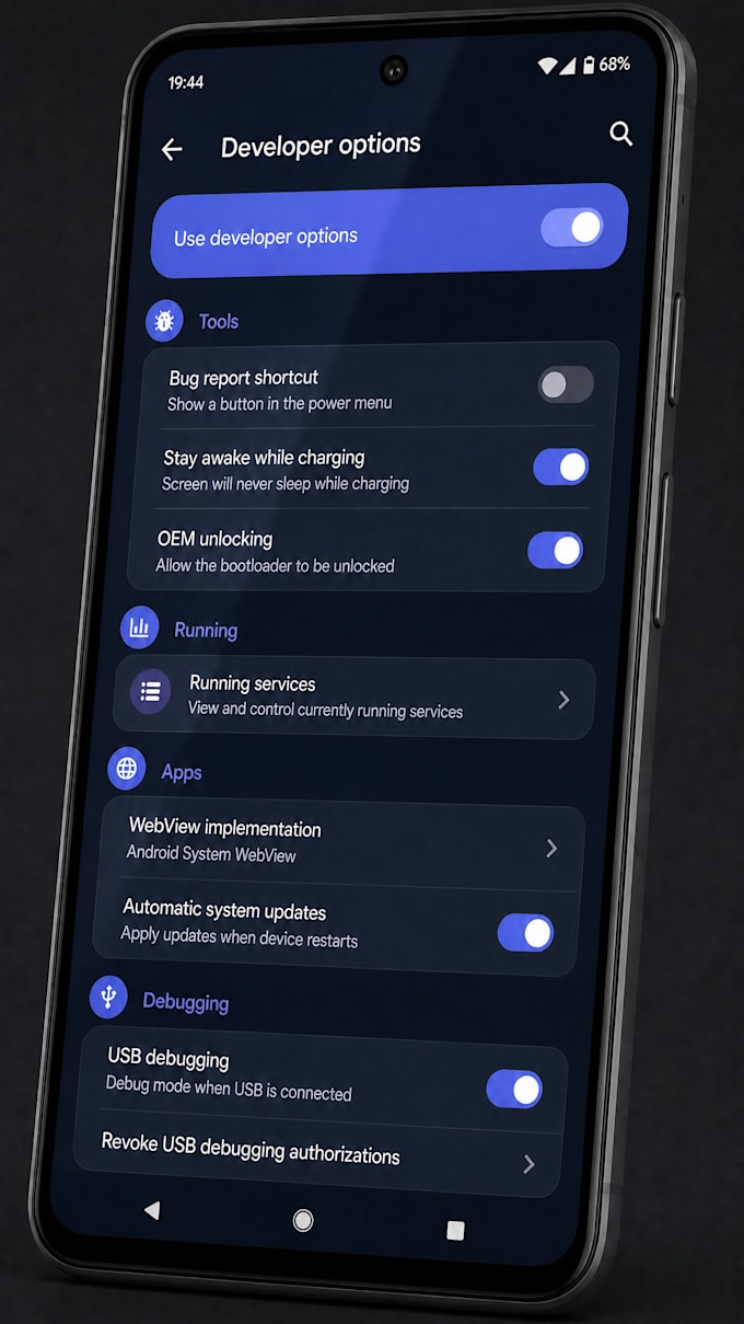 root your android device and unlock powerful feaures