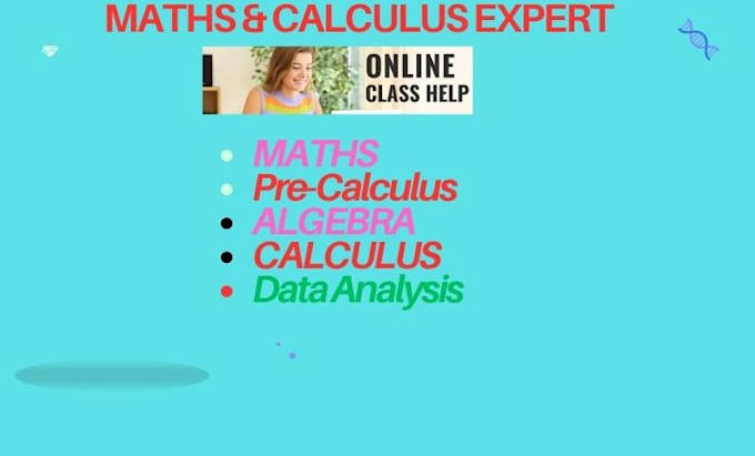 do maths, precalculus, algebra, calculus