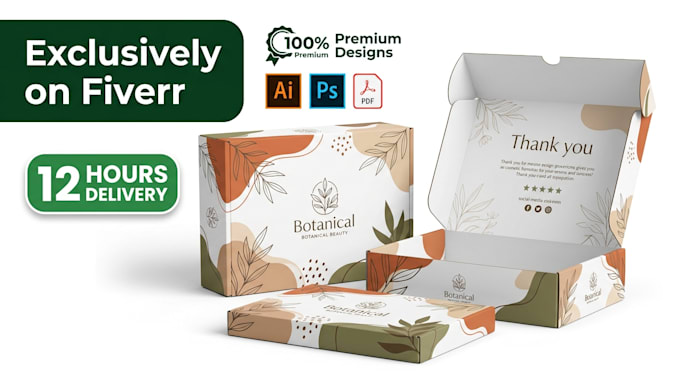 be your professional packaging designer or redesign services