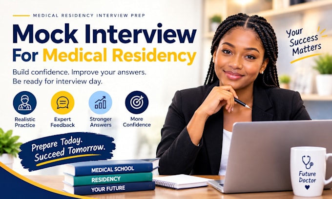 conduct a mock interview for medical school or residency