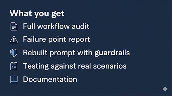 audit and fix your ai workflow