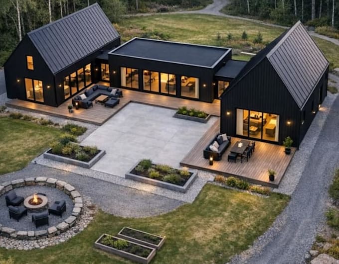 design fire resistant, wildfire resilient landscape with defensible space plan