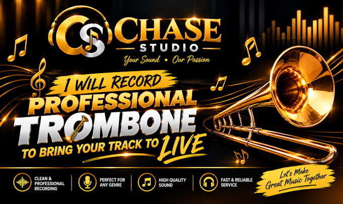 record professional trombone to bring your track to life