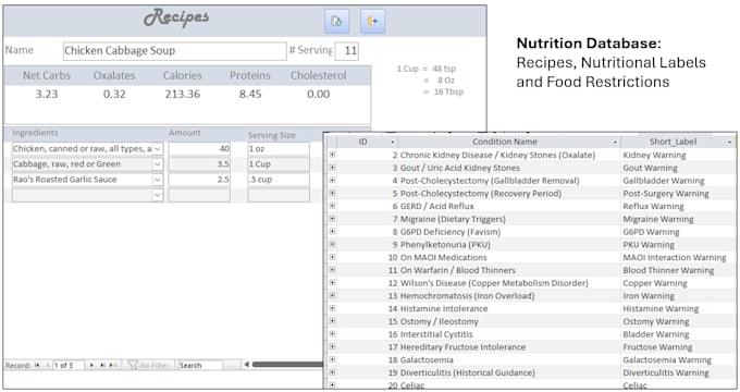 build a custom excel or access vba solution for your business