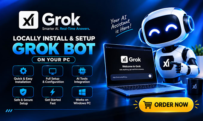 be your grok bot developer for grok ai automation for your business