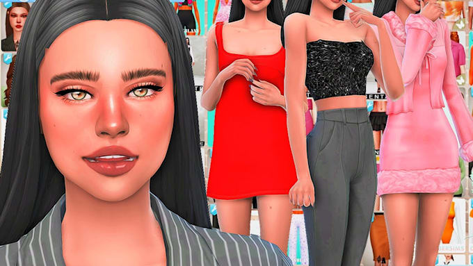 create custom sims 4 characters from your ideas or references