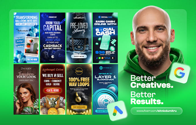 design professional high converting google ads