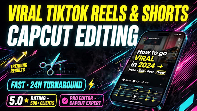 edit viral tiktok reels shorts with capcut auto captions