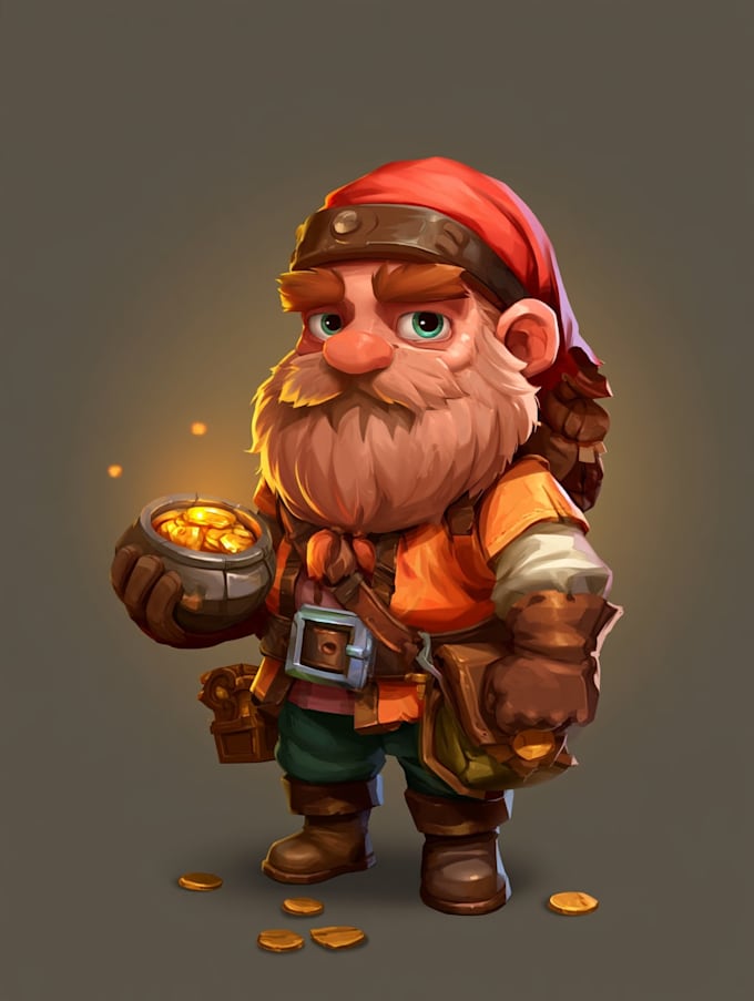 draw 2d game character or 2d game character