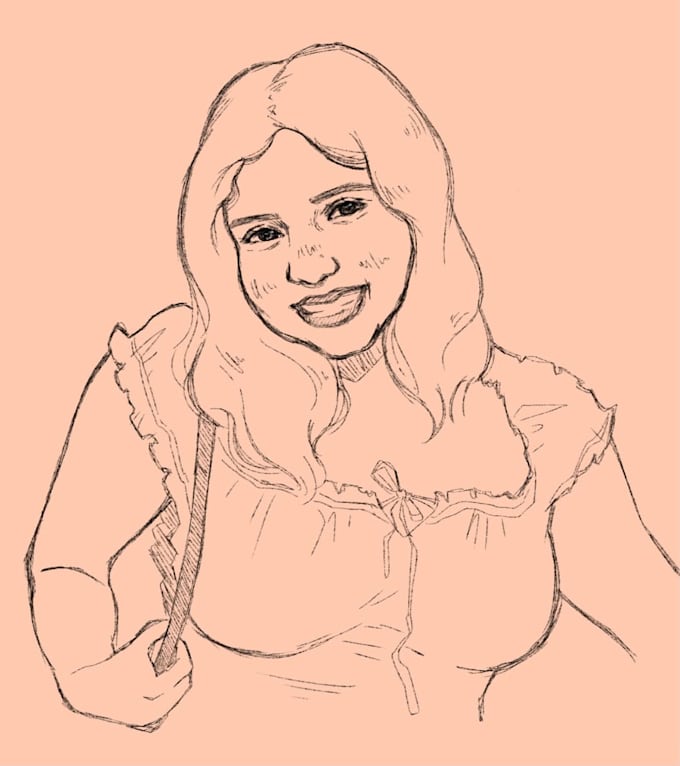 draw a stylized portrait of you