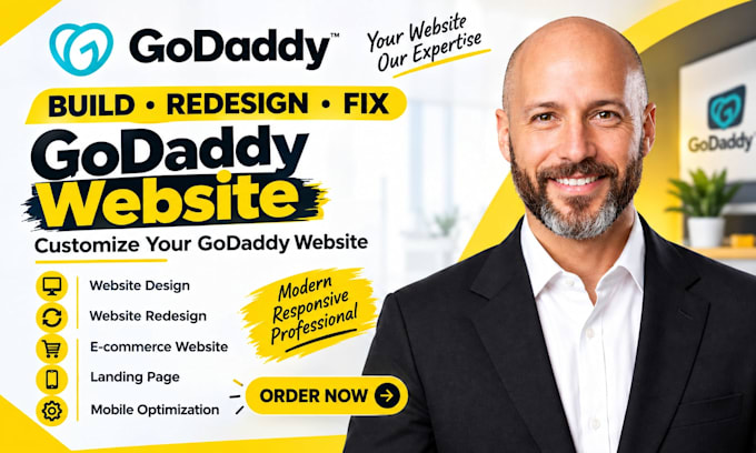 build godaddy website redesign godaddy fixgodaddy customize your godaddy website