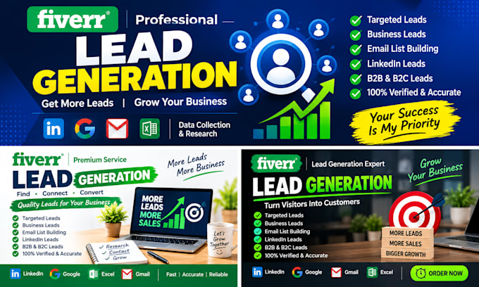 do b2b lead generation and email list building