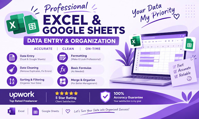 create and format excel spreadsheets