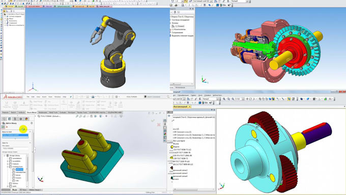 3d mechanical cad modeling solidworks creo parametric step file printing parts